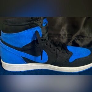 Blue Jordans